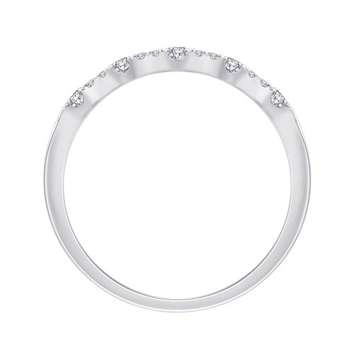 Alliance trilogie diamant en or 18 carats