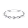 Alliance trilogie diamant en or 18 carats
