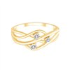 Bague diamant en or 18 carats