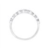 Bague serti clos diamant en or 18 carats