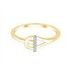 Bague diamant en or 18 carats
