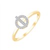 Bague diamant en or 18 carats