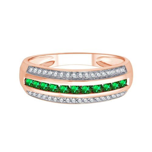 Bague trilogie diamant en or 18 carats