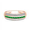 Bague trilogie diamant en or 18 carats
