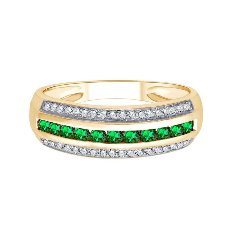 Bague trilogie diamant en or 18 carats