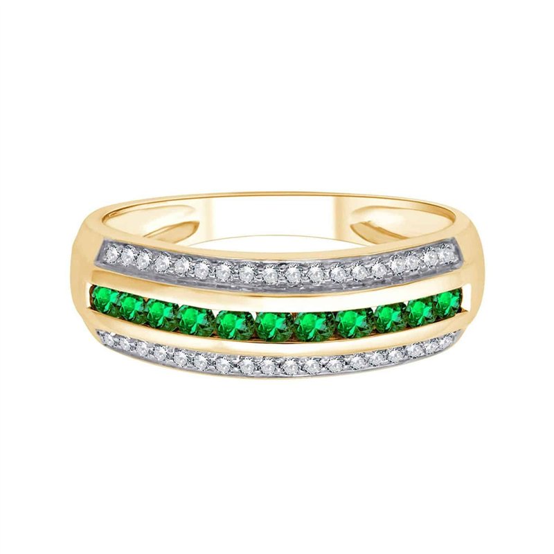 Bague trilogie diamant en or 18 carats