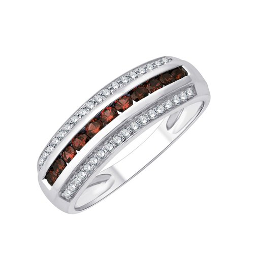 Bague trilogie diamant en or 18 carats