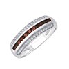Bague trilogie diamant en or 18 carats