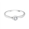 Bague toi et moi diamant en or 18 carats