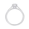 Solitaire diamant en or 18 carats