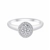 Bague toi et moi diamant en or 18 carats