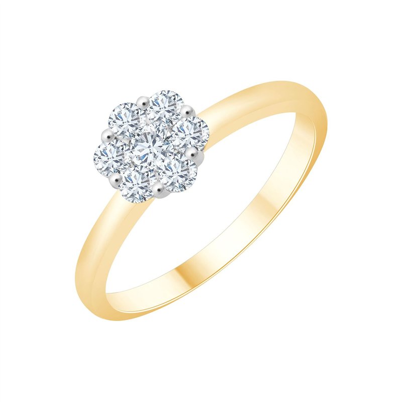 Bague diamant en or 18 carats