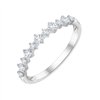 Alliance serti clos diamant en or 18 carats