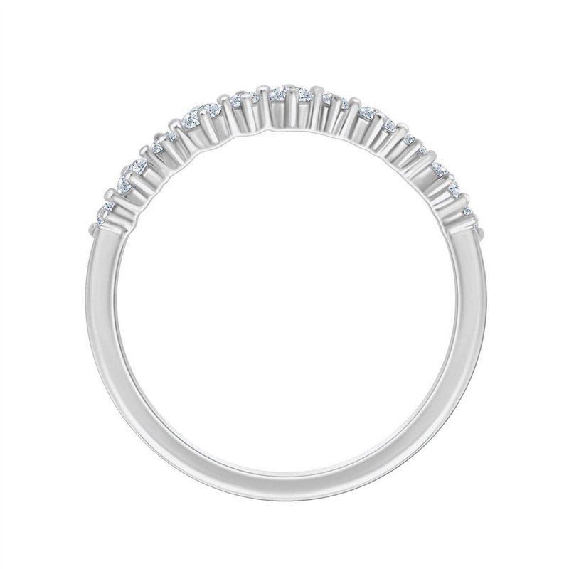 Alliance serti clos diamant en or 18 carats