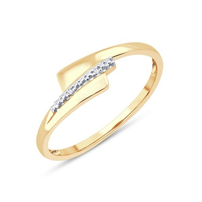 Bague diamant en or 18 carats