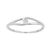 Bague diamant en or 18 carats