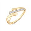 Bague diamant en or 18 carats