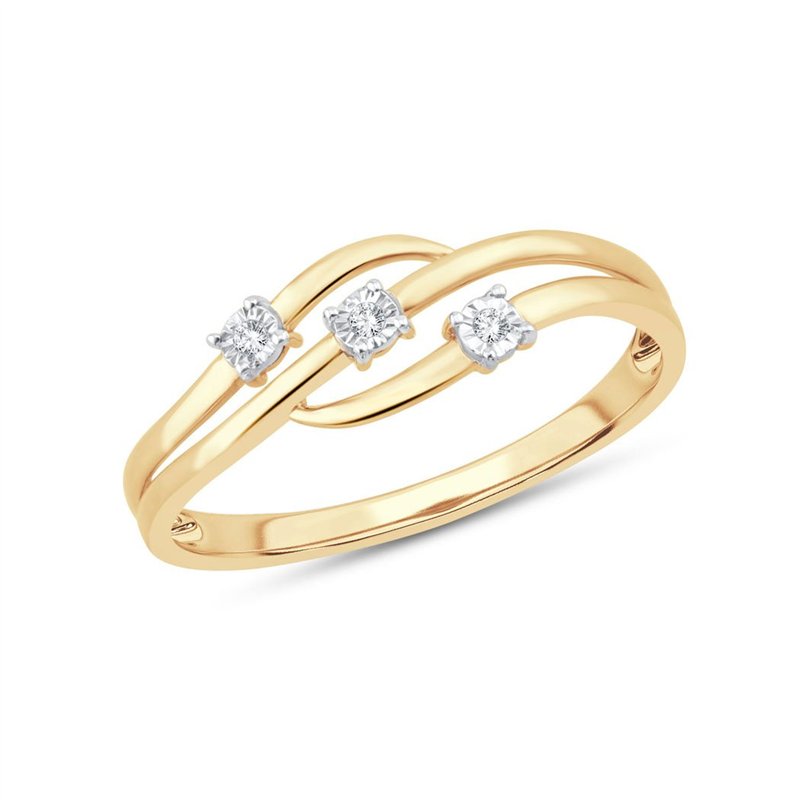 Bague diamant en or 18 carats