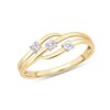 Bague diamant en or 18 carats