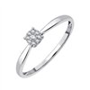 Bague diamant en or 18 carats
