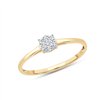 Bague diamant en or 18 carats