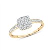 Bague diamant en or 18 carats