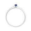 Bague saphir et diamant en or 18 carats