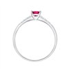 BAGUE MAVIS RUBIS ET DIAMANT