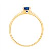 Bague saphir et diamant en or 18 carats