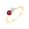 Bague rubis en or 18 carats