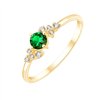 Bague émeraude en or 18 carats