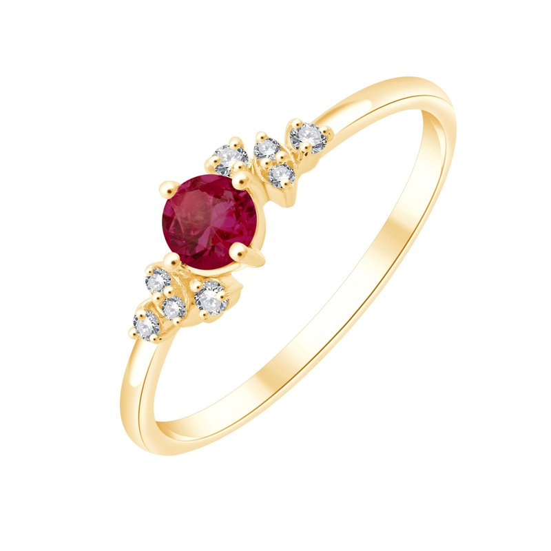 Bague rubis en or 18 carats