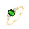 BAGUE PRIMA TAILLE OVALE 2 - EMERAUDE