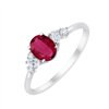 BAGUE PRIMA TAILLE OVALE 2 - RUBIS