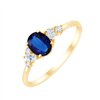 BAGUE PRIMA TAILLE OVALE 2 - SAPHIR
