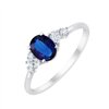 BAGUE PRIMA TAILLE OVALE 2 - SAPHIR