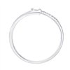 Bague serti clos diamant en or 18 carats