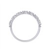 Demi Alliance trilogie diamant en or 18 carats
