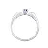 Bague toi et moi saphir et diamant en or 18 carats