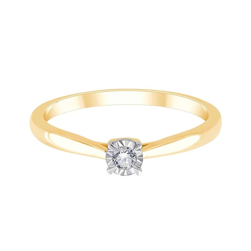 Bague diamant en or 18 carats