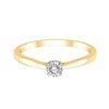 Bague diamant en or 18 carats