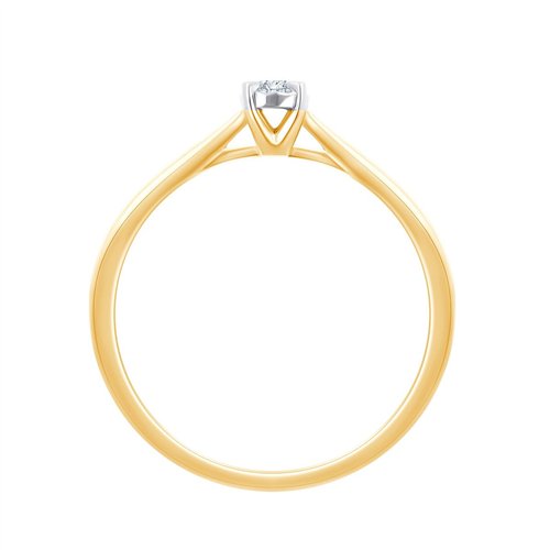 Bague diamant en or 18 carats