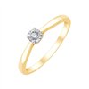 Bague diamant en or 18 carats