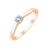 Bague diamant en or 18 carats
