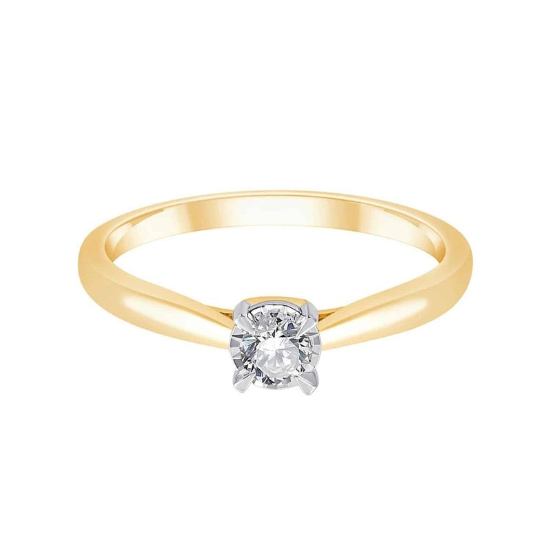 Bague diamant en or 18 carats