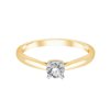 Bague diamant en or 18 carats