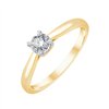 Bague diamant en or 18 carats