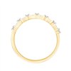 Demi Alliance trilogie diamant en or 18 carats