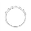 Demi Alliance trilogie diamant en or 18 carats