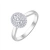 Solitaire trilogie diamant en or 18 carats